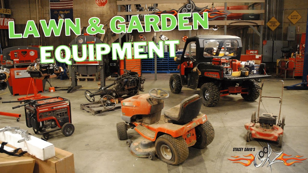 Lawn & Garden Equipment Maintenance, Stick Shift Swap, Exhaust Upgrades - Stacey David's Gearz S7 E7