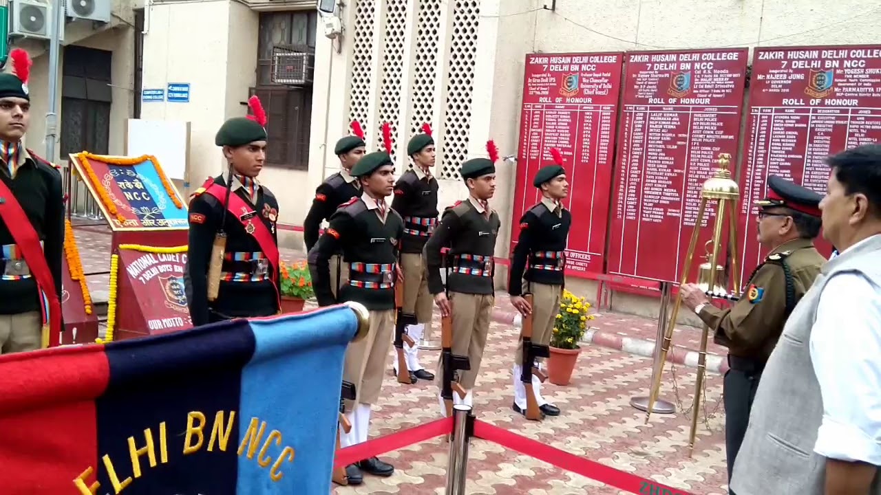 7DBN -In Command ( Zakir Husain College NCC ) SUO Saheb Rana