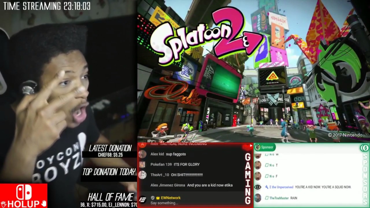 SPLATOOOOON | Etika Nintendo Switch Reaction Stream Highlights