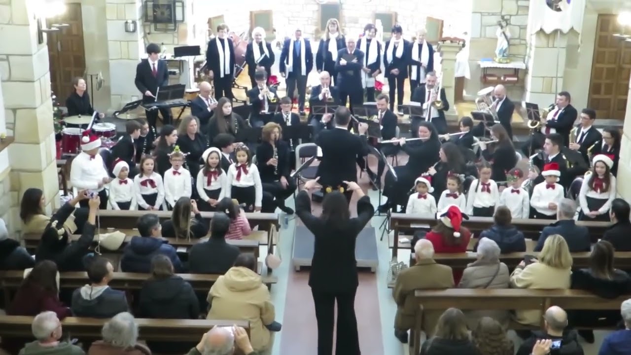 VIDEO FUSIONADO BANDA CORO Y NIÑOS