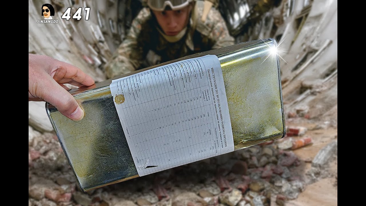 Боевые пайки для российских бункеров, они действительно съедобны? | Jinsangdo 441