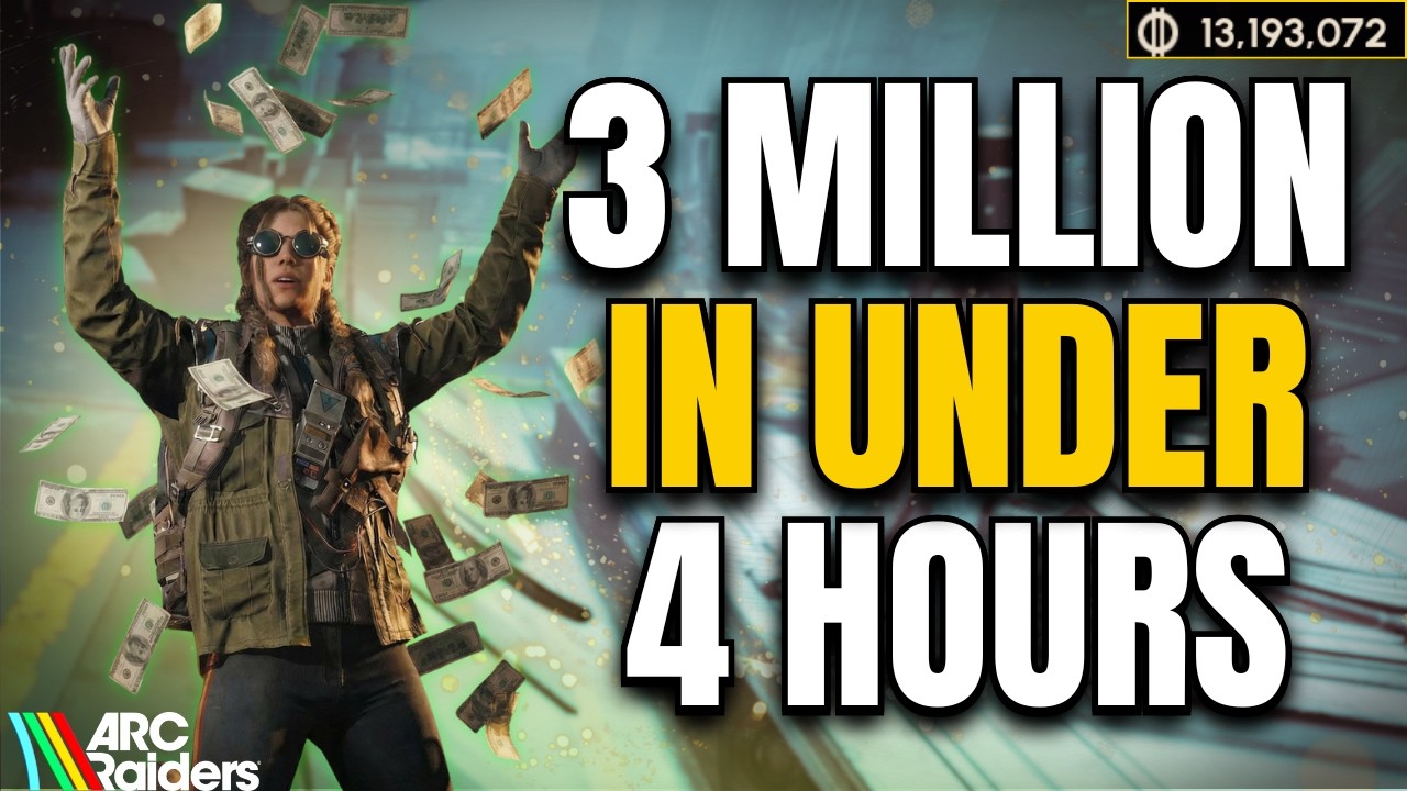 How I Made 3 Million Coins in Under 4 Hours - Method and Results | ARC Raiders