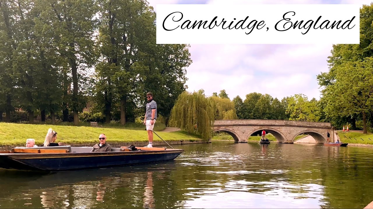 Enjoy Punting at Cambridge's River Cam with this 4K Virtual Tour