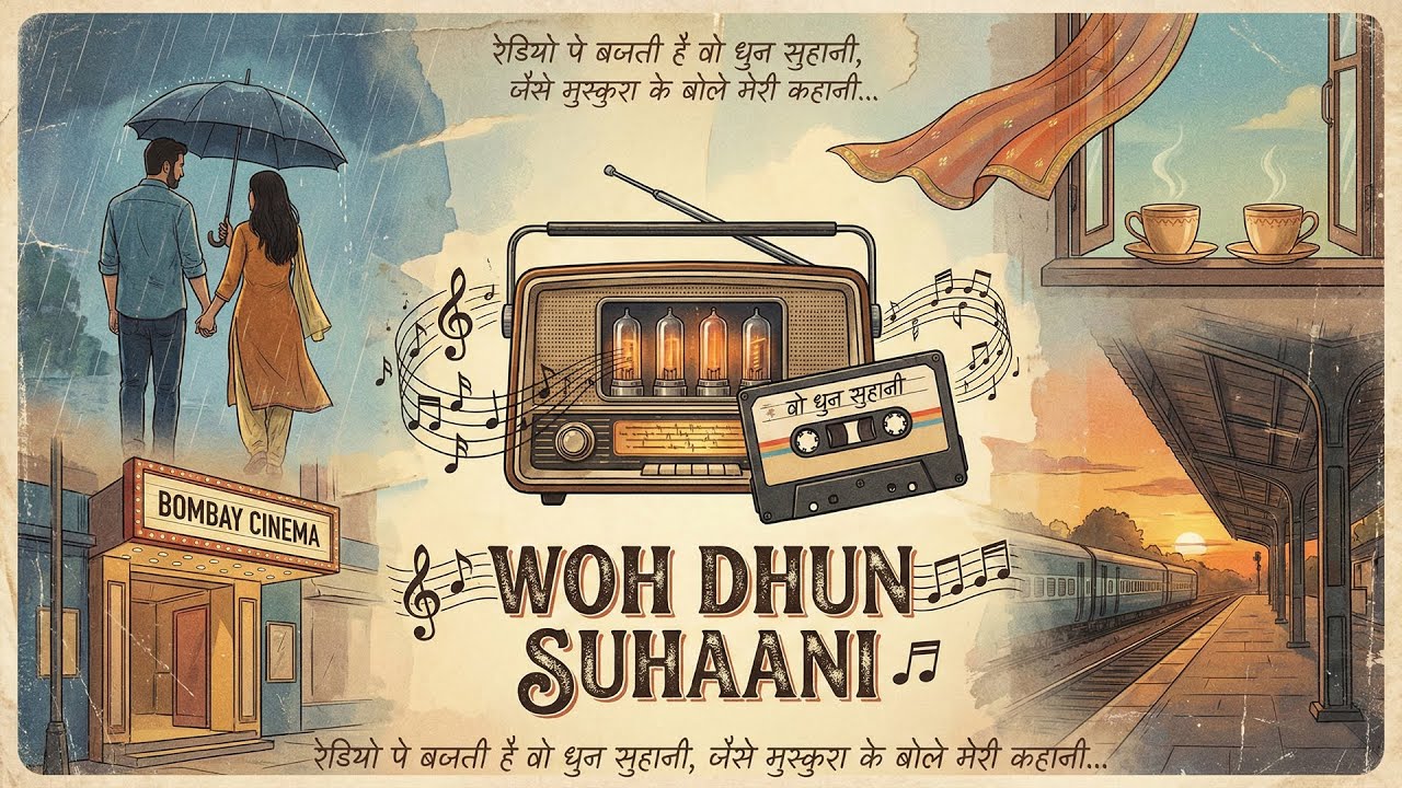 Woh Dhun Suhaani | New 80s Style Bollywood Retro Song | Original AI Hindi Song