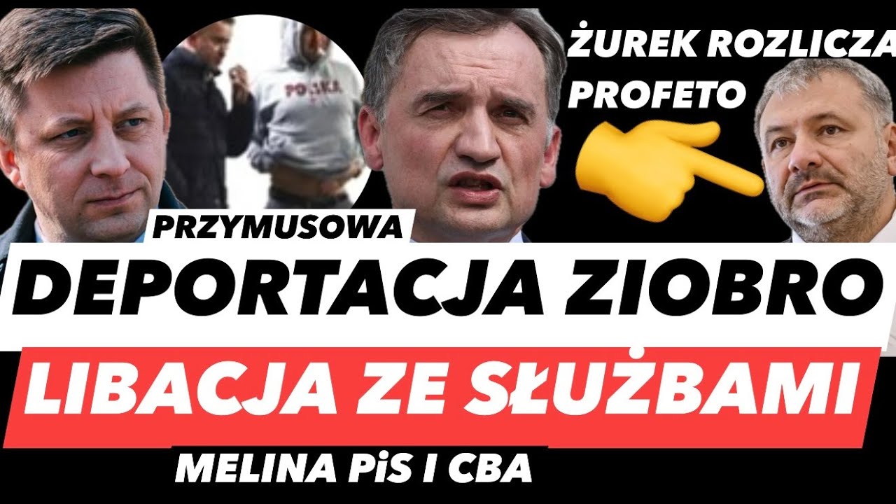 LIBACJA POSŁ&Oacute;W PiS Z AGENTAMI CBA &ndash; PRZYMUSOWA DEPORTACJA ZIOBRO I AKCJA SŁUŻB❗️ŻUREK NIE ODPUSZCZA