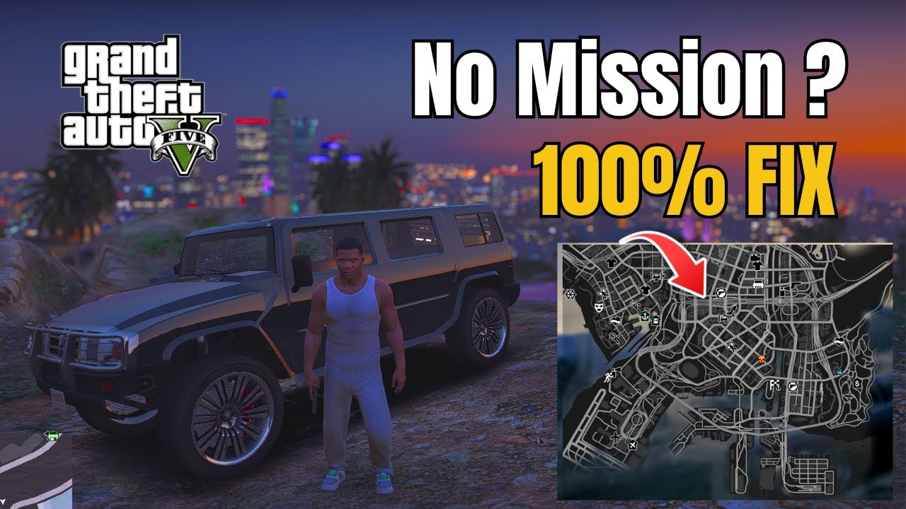 How to Fix Mission Not Showing Up in GTA 5 | Mission Glitch Solution
