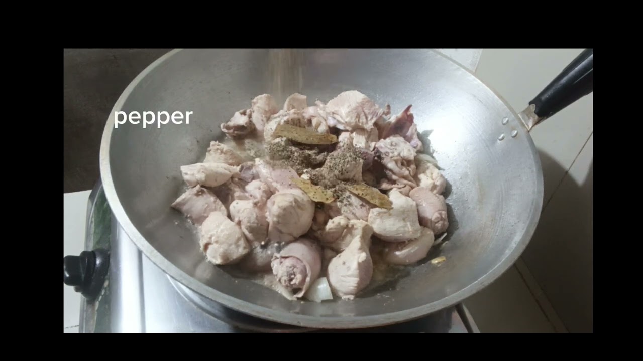#adobong manok with patatas