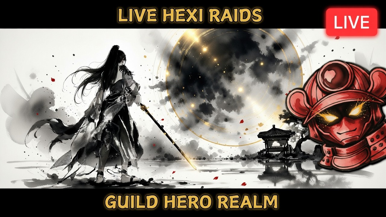 🔴 Where Winds Meet Hexi Raids LIVE: Guild Hero Realm & Guo Xin? ⚔️