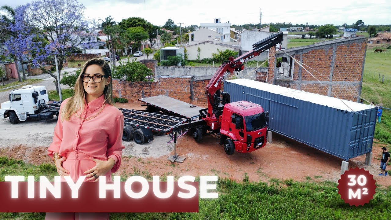 Tiny House 30m2 - Container 40' - VALOR NO VÍDEO - #52