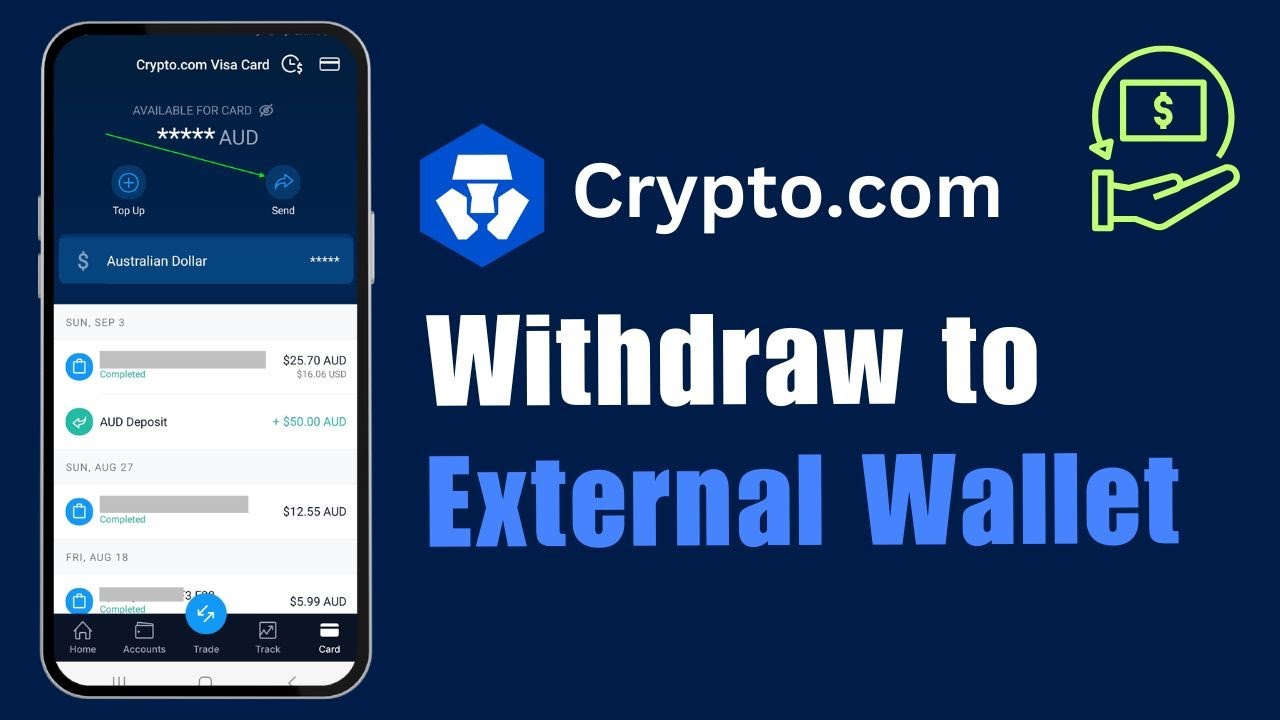 Jak WYPŁACIĆ środki z aplikacji Crypto.com Exchange do ZEWNĘTRZNEGO portfela!