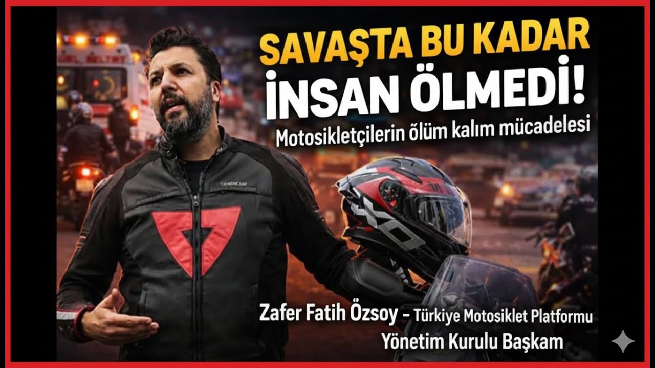 “SAVAŞTA BU KADAR İNSAN ÖLMEDİ!” Motosikletçilerin ölüm kalım mücadelesi