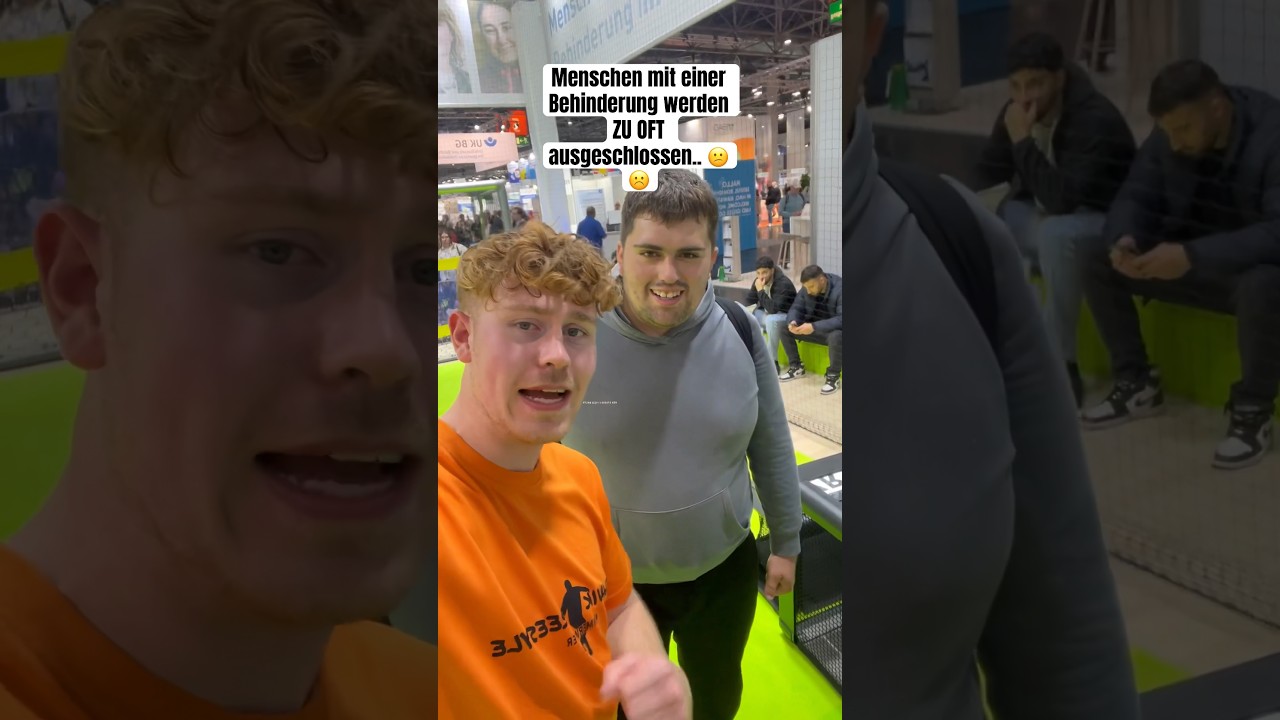 Behinderte Menschen = KEINE CHANCEN❗️☹️ #shorts #jannikfreestyle