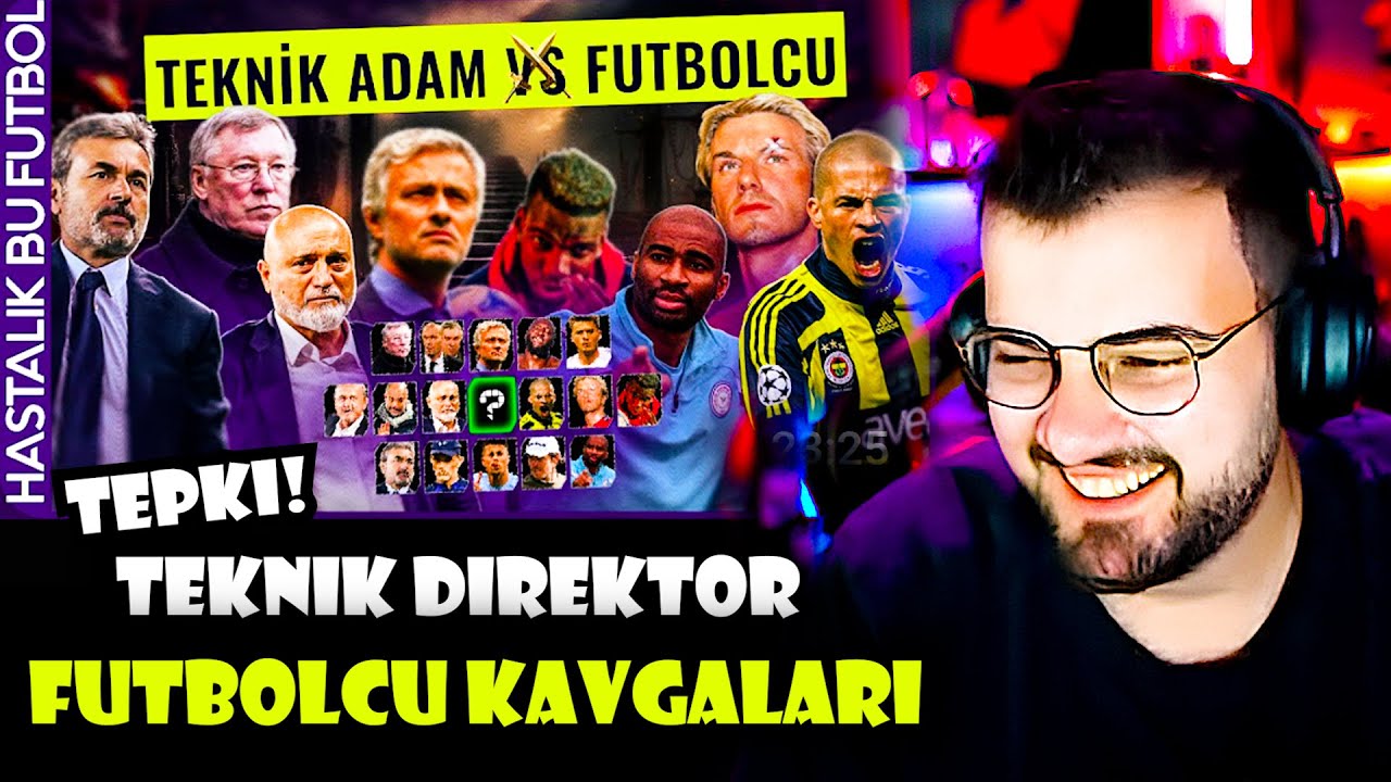 Jrokez / HASTALIK BU FUTBOL ''TEKNİK DİREKTÖR vs FUTBOLCULAR'' TEPKİ! | 1 Lafa Depresyona Giriyorlar