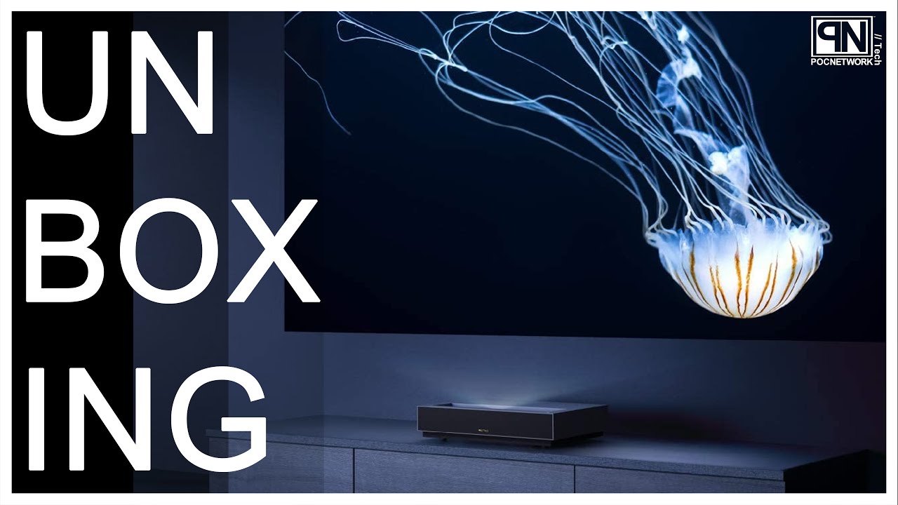 WEMAX Nova Ultra Short Throw 4K Laser Projector - Unboxing & Demonstration - Poc Network