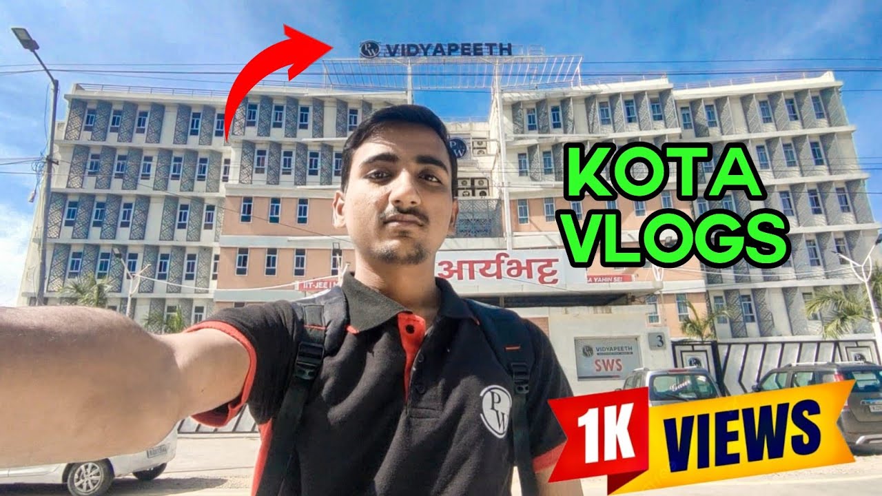 Neet study vlog 📚 going to Vidyapeeth || PW Kota vidyapeeth#neet2023 #pwvidyapeeth #vlog  #kota