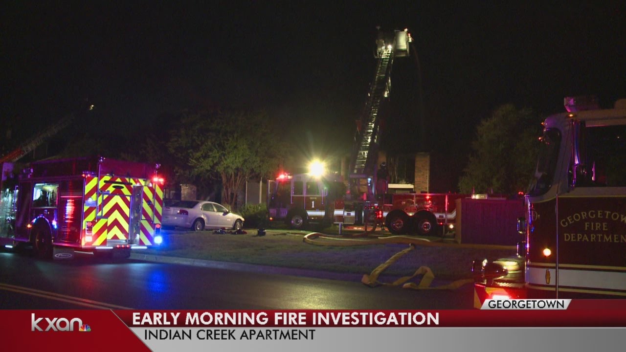 Fire at Indian Creek Apartments
