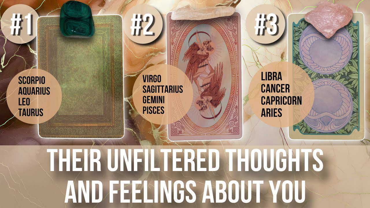 Their Unfiltered Thoughts And Feelings About You ☕️💭🫢 - Pick a Card Tarot Reading
