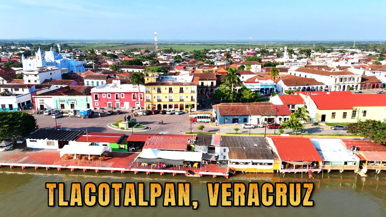 TLACOTALPAN 🏡🛥️EL PUEBLO MAS COLORIDO DE VERACRUZ QUE TE ENCANTARA😍