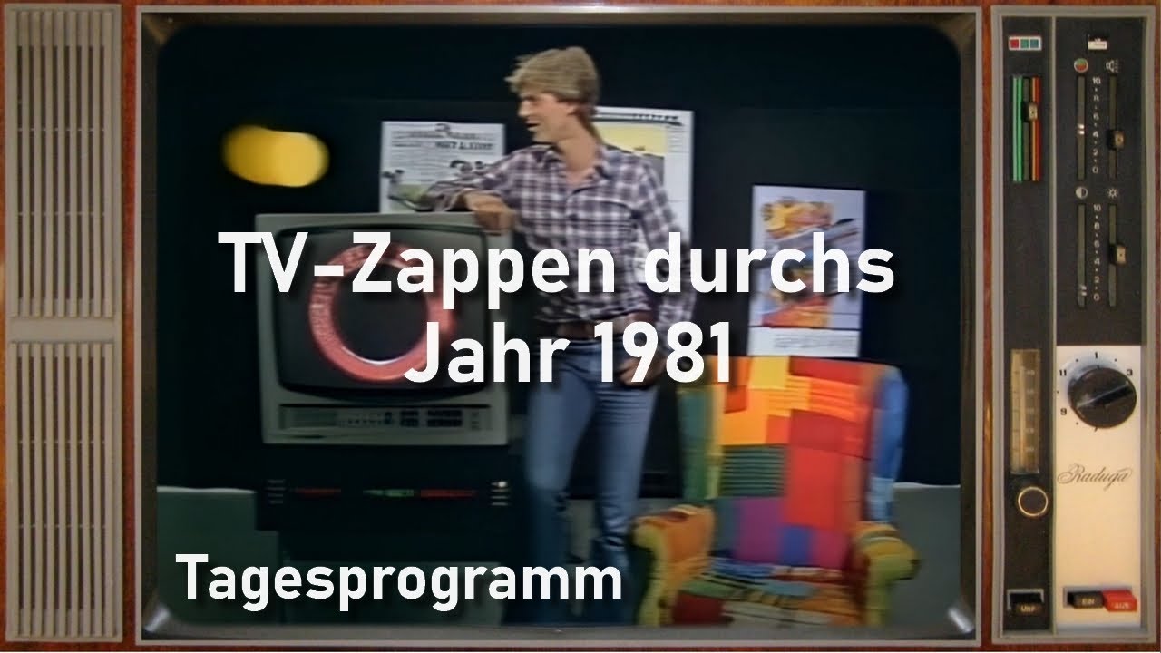Zeitkapsel 1981:  Zappen durchs deutsche Fernsehen - Teil 1 Tagesprogramm