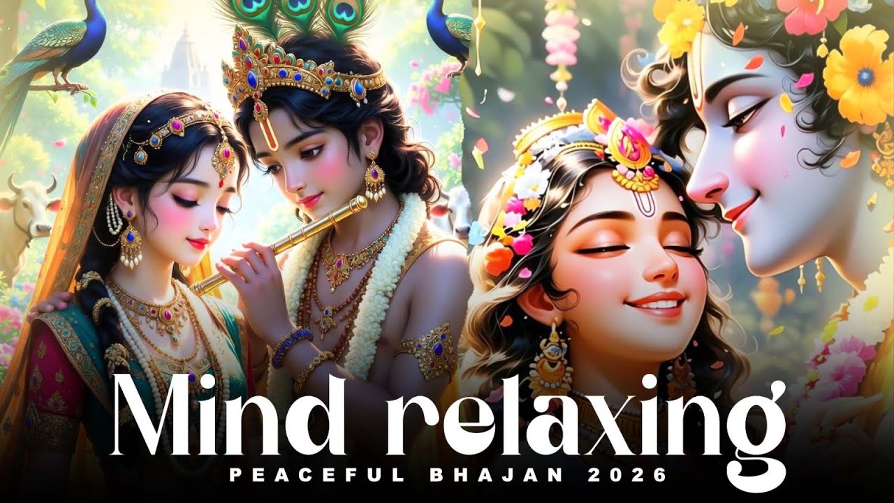 1 Hour Of Mind Relaxing || Shree Krishna Lofi Bhajan  lofiJai Shri Radhe Namo Namah   Lofi  Ravi Raj