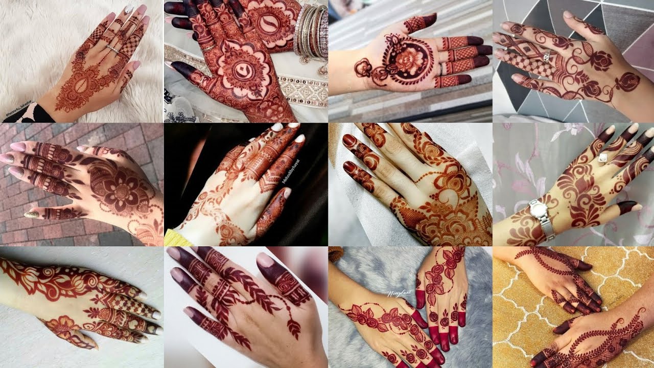New holi ki especial mehndi design 2026 || arabic style mehndi design letest 