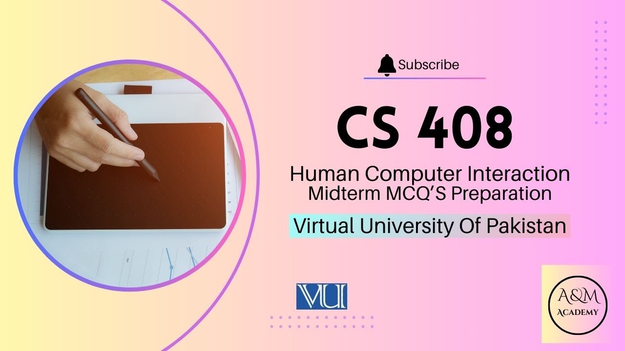 CS408 Midterm Paper Preparation MCQ'S