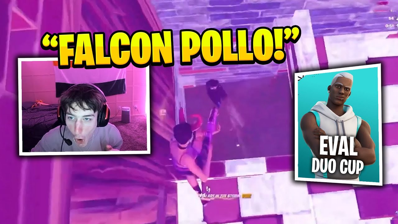 Pollo INSANE 1V2 Clutch | When PROS SLAM Each Other in Eval Cup