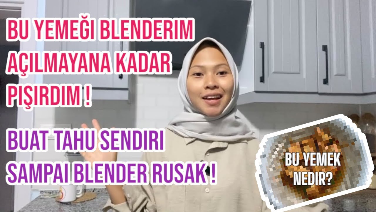 #vlog ENDONEZYA YEMEKLERİ YAPIYORUM || LANJUT BIKIN TAHU GEJROT