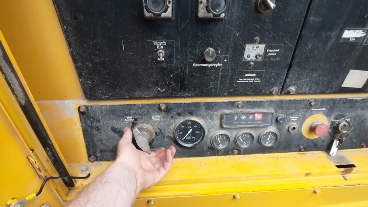 Stromaggregat Atlas Copco QAS 220