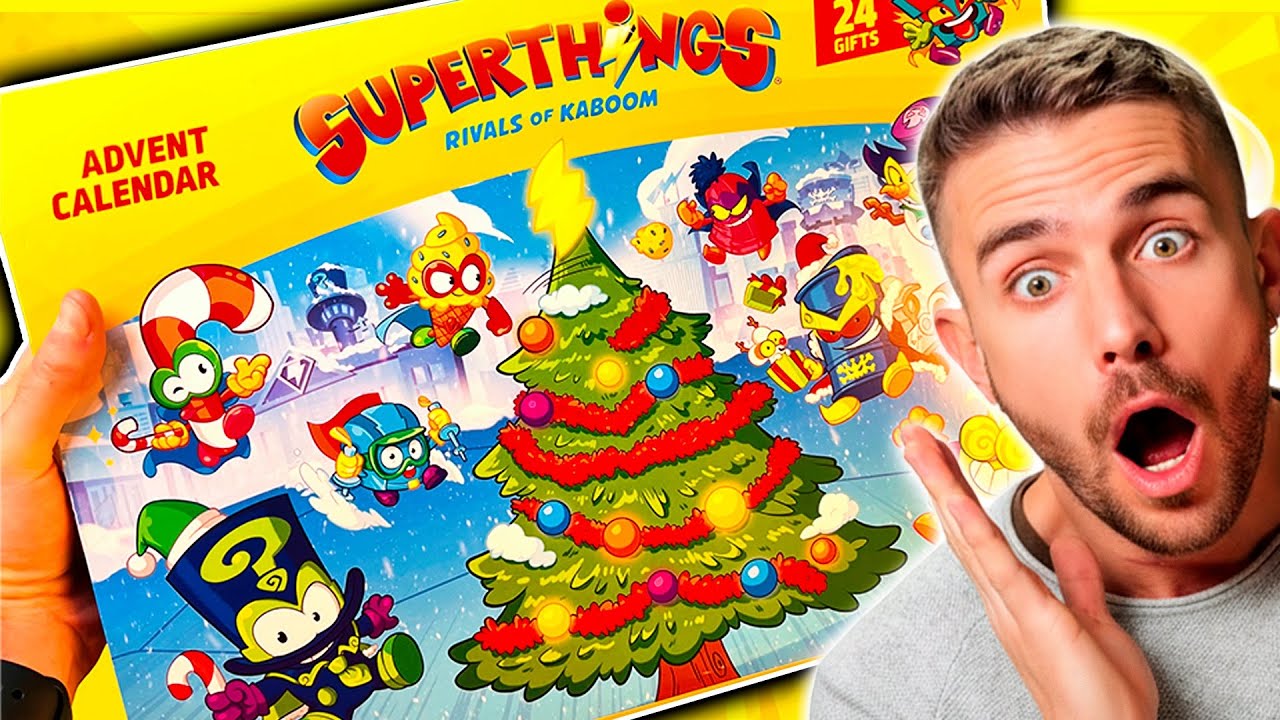UNBOXING Calendario de Adviento SuperThings 2025 Navidad