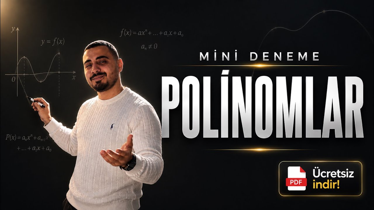 MİNİ DENEME: Polinomlar | AYT Matematik Soru Çözümü