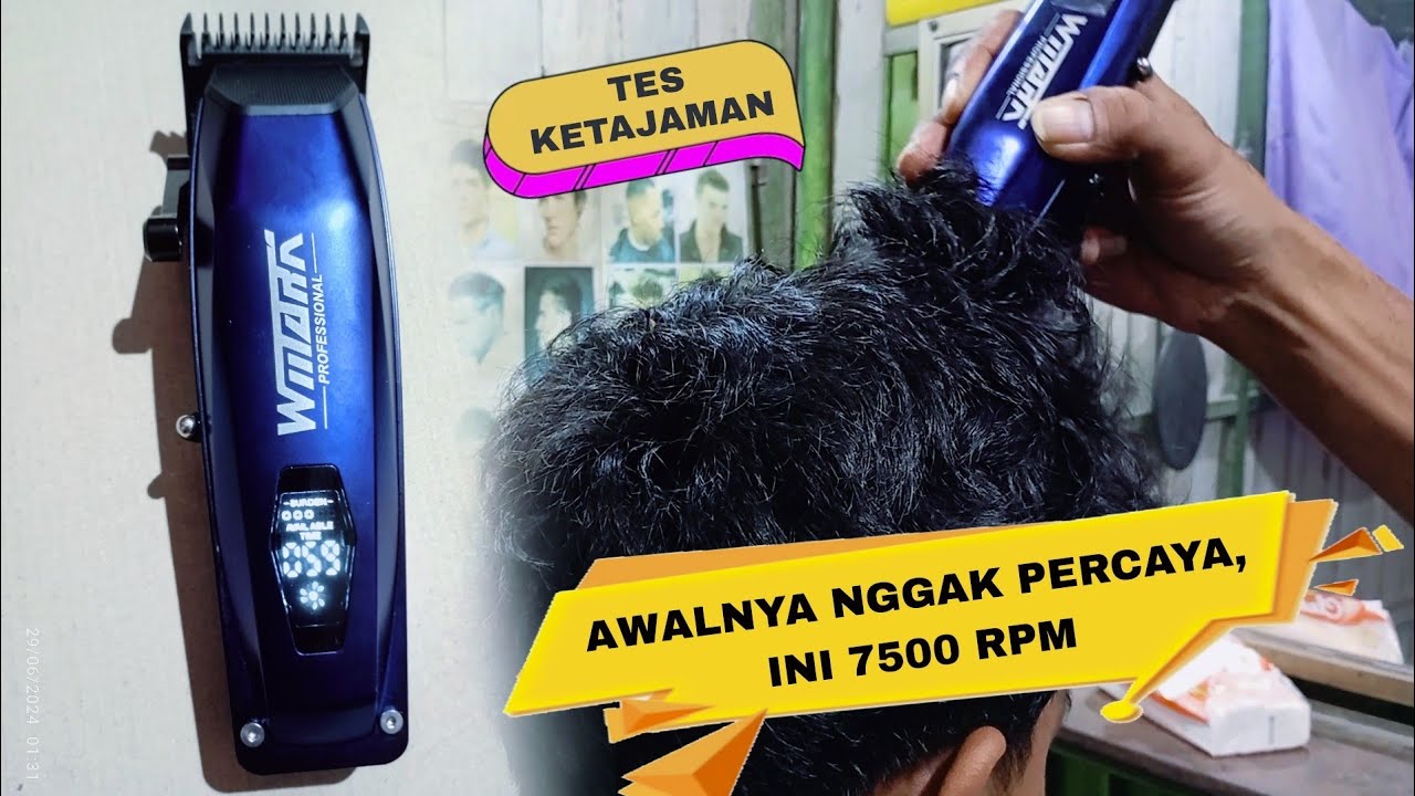 Harga Segini... ❗Dapat Clipper Wmark 7500 Rpm