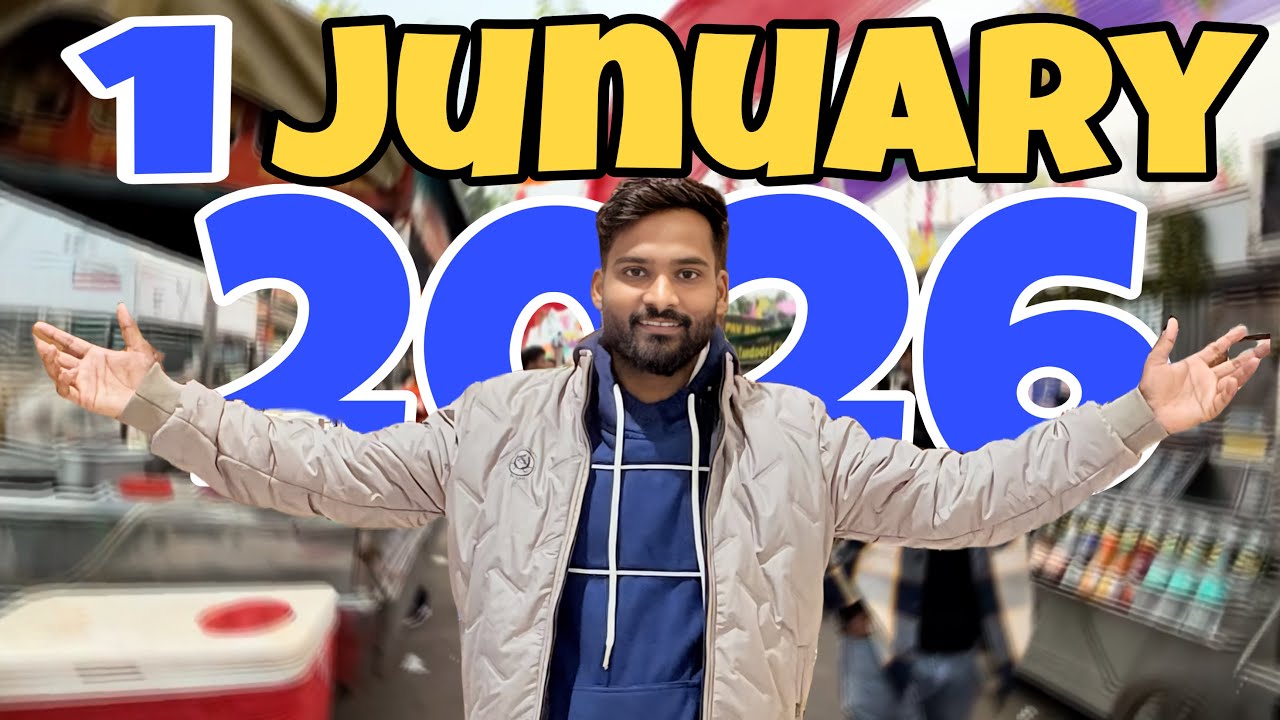 1 जनवरी 2026 | चटोरी गली लखनऊ 😍 | Lucknow Street Food Vlog | New Year Special 