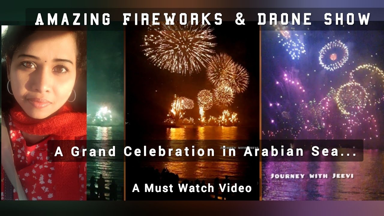 Fireworks| Drone Show| Grand Feast for eyes| Kuwait| February 25 26|Celebration on Sea| Arabian Gulf