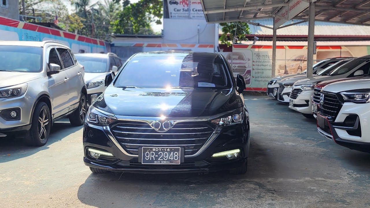 Baic Senova d50 Super Black Colourကားရှယ်လေး ကိုမိုးကားအနုပညာ မှာရပြီနော်....☝☝#car #sale