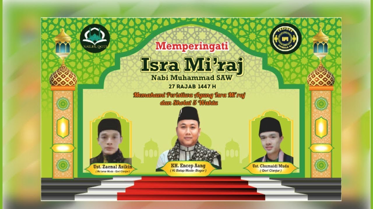 🔴 LIVE ISRA MI'RAJ NABI MUHAMMAD MASJID NAILUL QOT'I | KP.NALAGATI CITRA RAYA |SABTU 24 JANUARI 2026