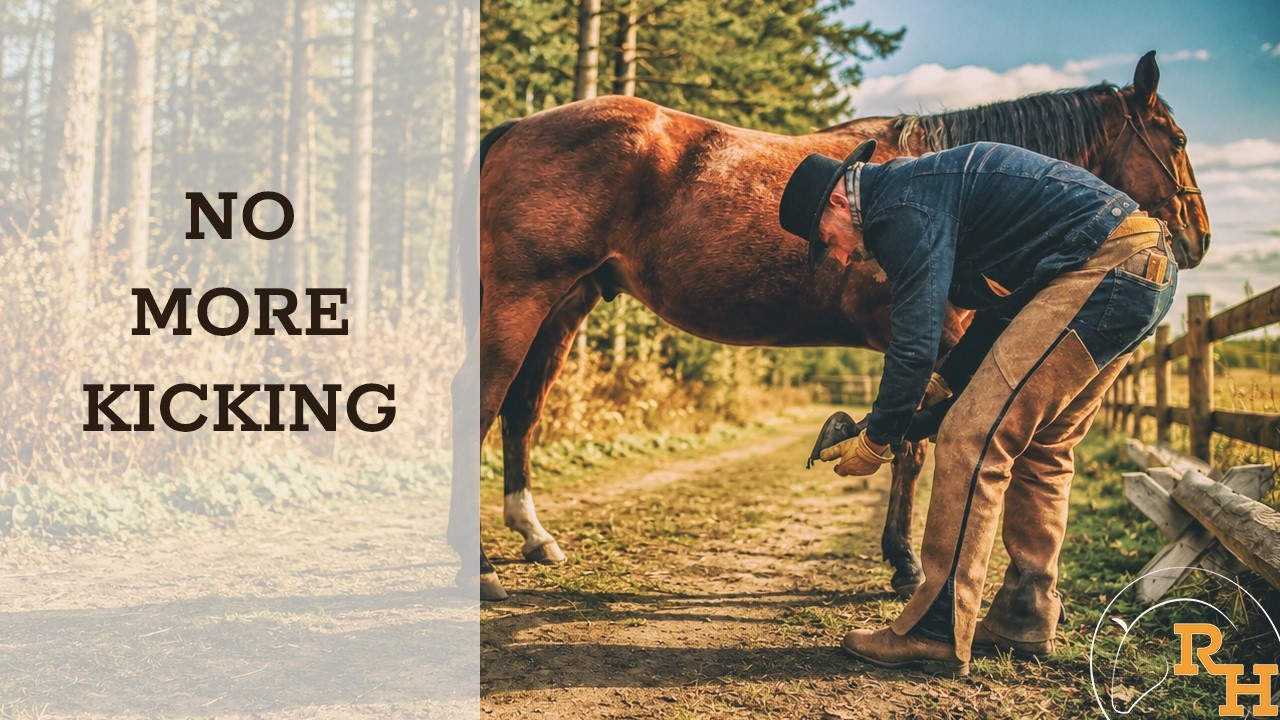 Teach Your Horse to Pick Up His Feet  | Horse Training