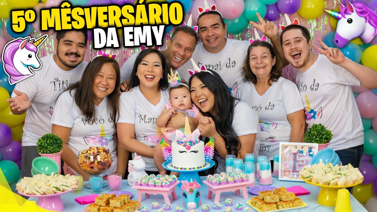 5º MÊSVERSÁRIO DA EMY | Blog das irmãs