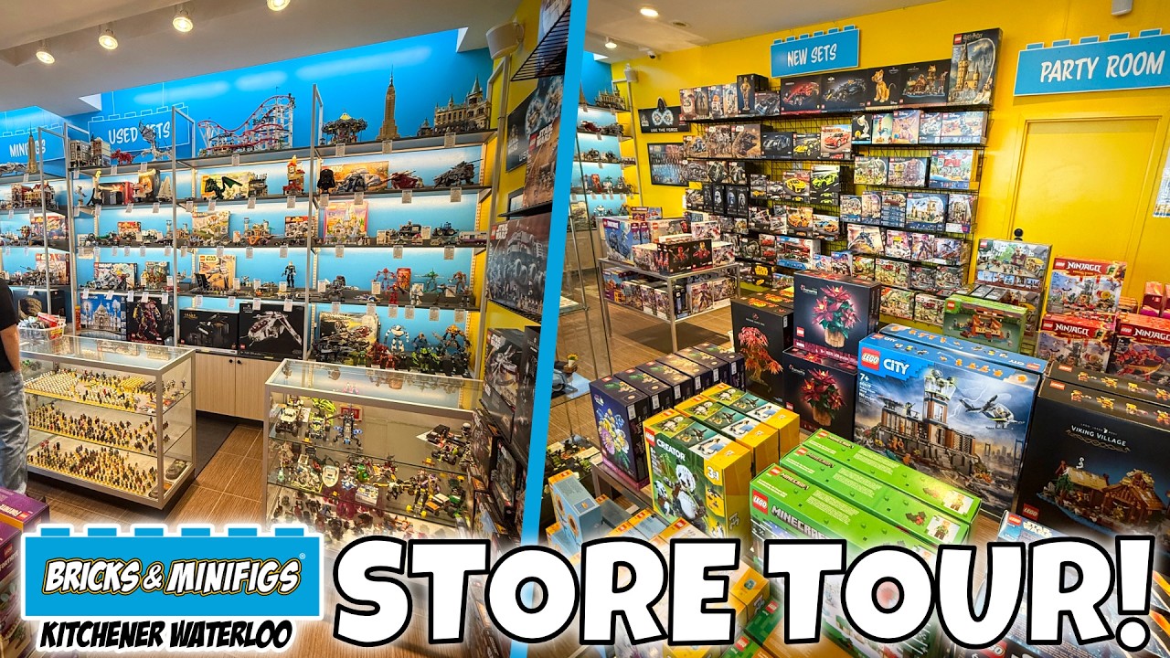 Экскурсия по магазину Bricks & Minifigs LEGO в Китченере, Ватерлоо!