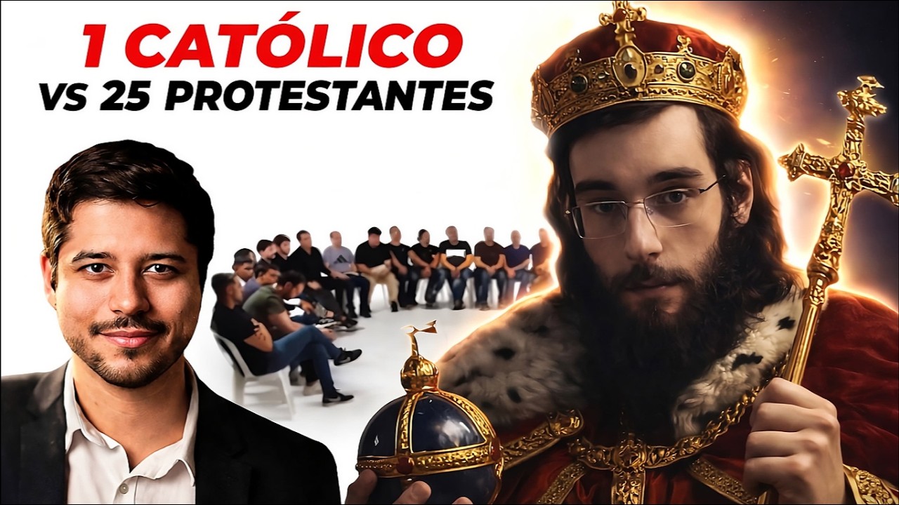 CAT&Oacute;LICO ARIEL VS 25 PROTESTANTES - REACT