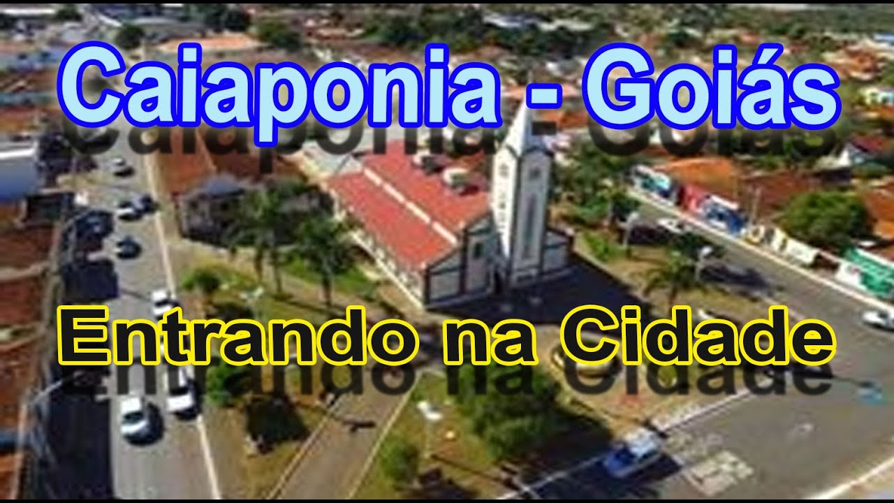 Caiapônia Goiás   Entrando na cidade #caiaponia