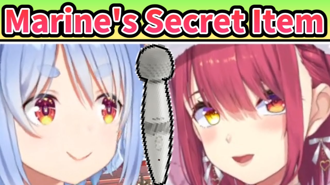 Pekora  Found Marine's Secret Item in Her Room [ENG SUB] Hololive Houshou Marine