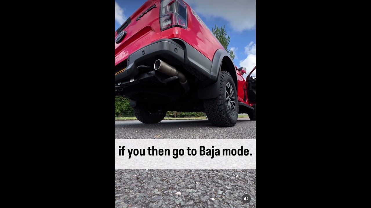 НОВЫЙ РЕЖИМ ВЫПУСКА RANGER RAPTOR &laquo;BAJA&raquo; ДЕЙСТВИТЕЛЬНО ГРОМЧЕ? 🔊 #raptor #ford #выхлоп