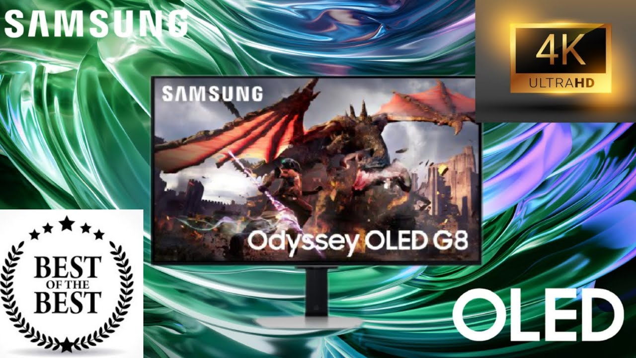 SAMSUNG ODYSSEY G8 OLED RECENSIONE COMPLETA!! IL MIGLIOR MONITOR GAMING 4K CON TEST IN GAMING!