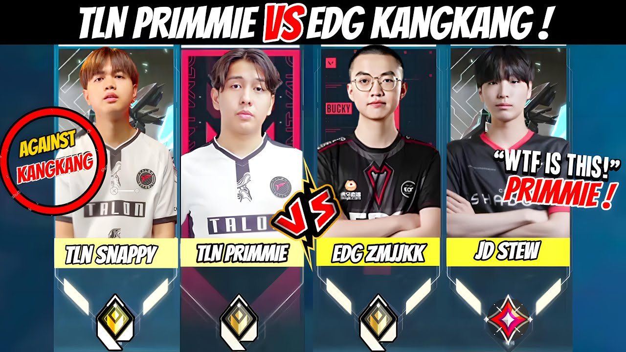 TLN Primmie & TLN Snappy INSANLY Faced EDG Kangkang & JD Stew in Radiant Ranked | Valorant