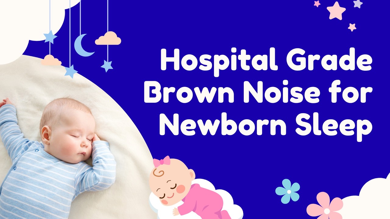Hospital Grade Brown Noise for Newborn Sleep | NICU Inspired | 1 Hours