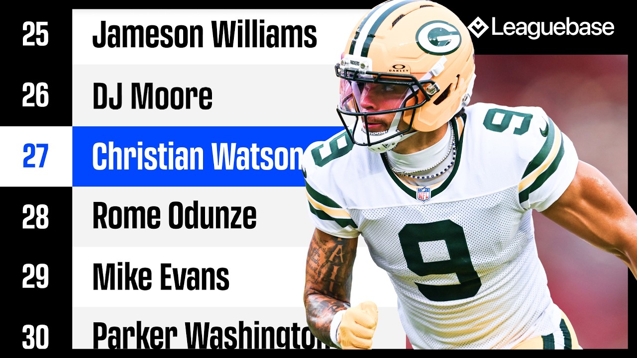 Fantasy Football RANKINGS: Top-36 WR Tiers, Draft Targets & Players to Avoid (2026)