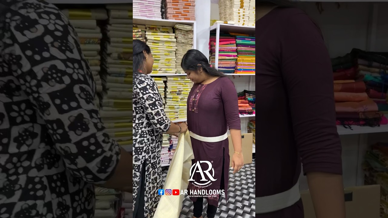 Kuthampully handloom village #arhandlooms #kuthampully #traditional