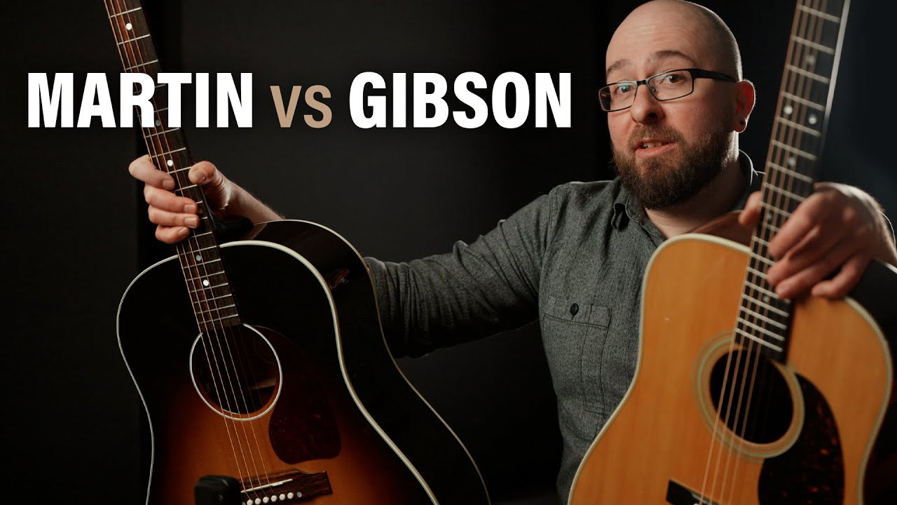 Martin D-28 VS Gibson J-45