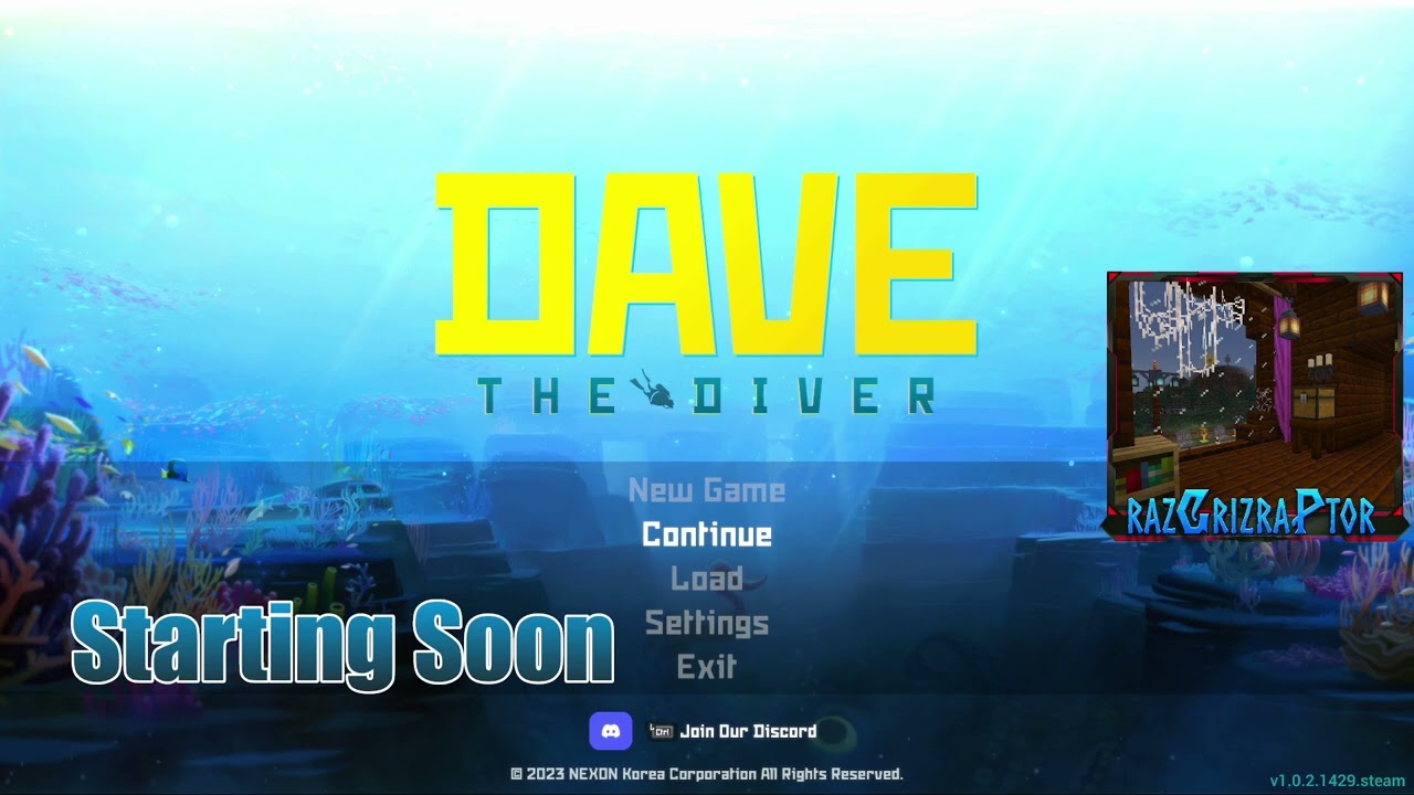 TWITCH VOD | Dave the Diver: Night Diving with Dave